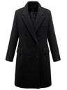 Double-breasted Suit Jacket For Autumn And Winter Formal Casual Coat
