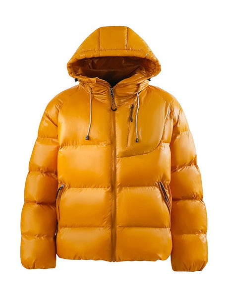 Light Outdoor Thickening Keep Warm Hooded Cotton Clothes Coat