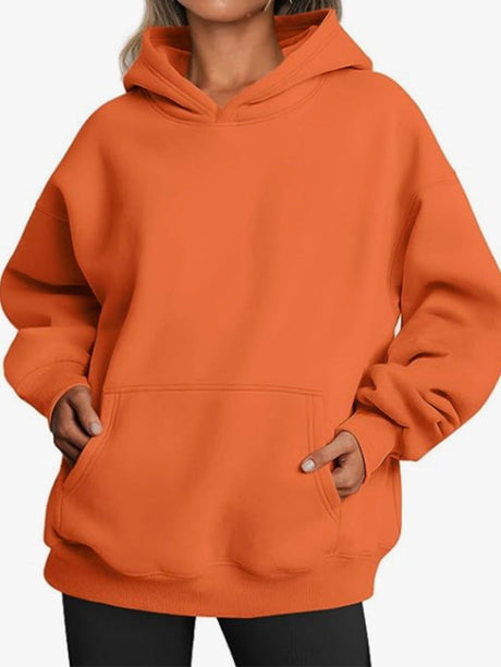 Liber Autumn Women's Pocket Sweatshirts&Hoodies