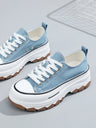Women's Canvas Thick-soled Casual Sneakers