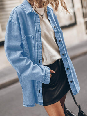 Liber Spring Women's Lapel Solid Color Jackets