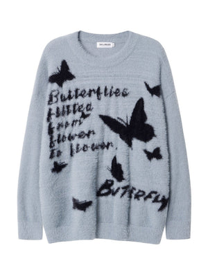 Butterfly Leisure Knitted Sweaters