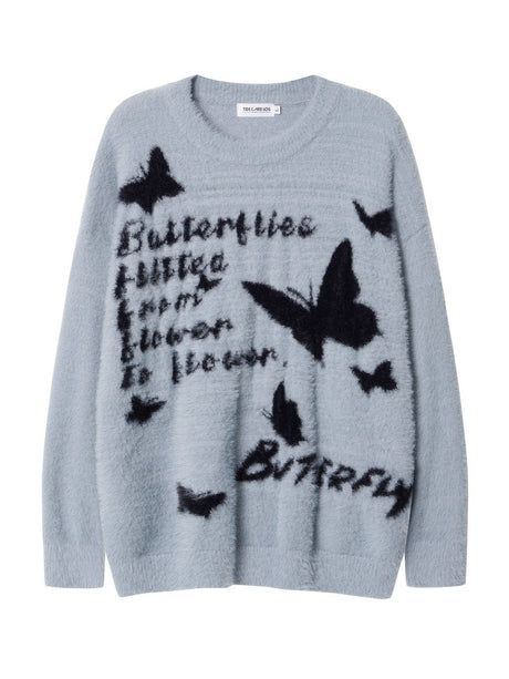 Butterfly Leisure Knitted Sweaters