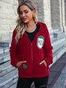 Christmas Cardigan Pocket Hooded Jacket