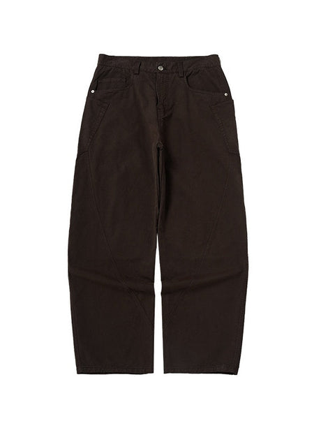 Liber Autumn Men's None Solid Color Cargo Trousers