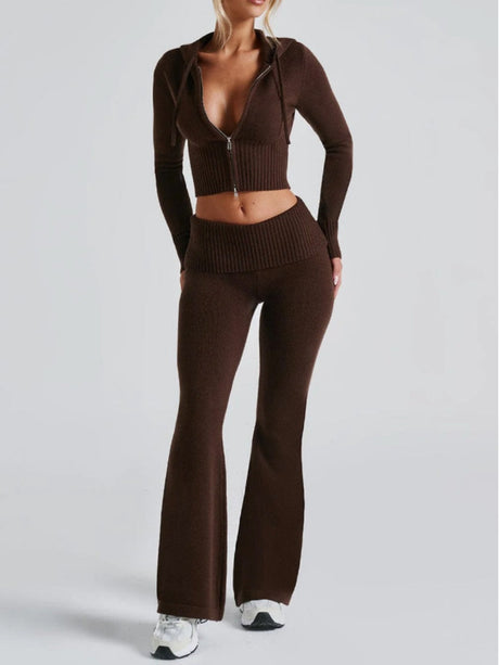 Liber Spring Women's Solid Color None 2-piece Sets