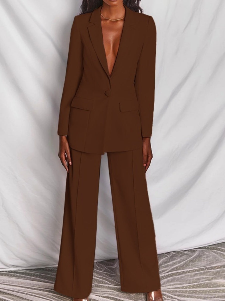 Macaron Color 2-piece Blazer Sets
