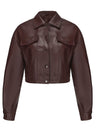 Single-breasted Pocket Lapel Short Trucker Jackets