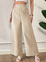 Casual style Straight-leg Pants