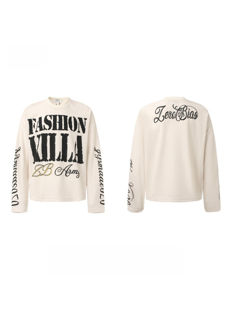 Liber Autumn Neutral wear Printed Creativity T-shirts