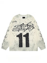 Liber Autumn Neutral wear Printed Gradient T-shirts