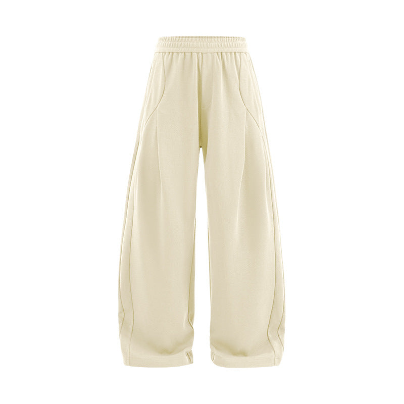 Liber Autumn Neutral wear Solid Color Pants