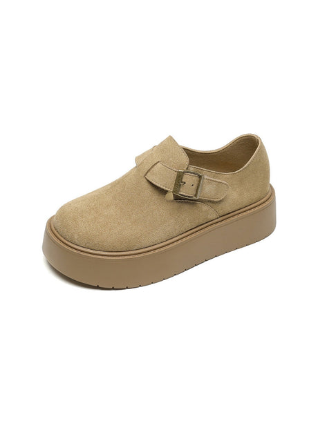 Liber Spring and autumn women's thick-soled flat shoes