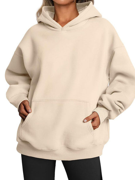Liber Autumn Women's Pocket Sweatshirts&Hoodies