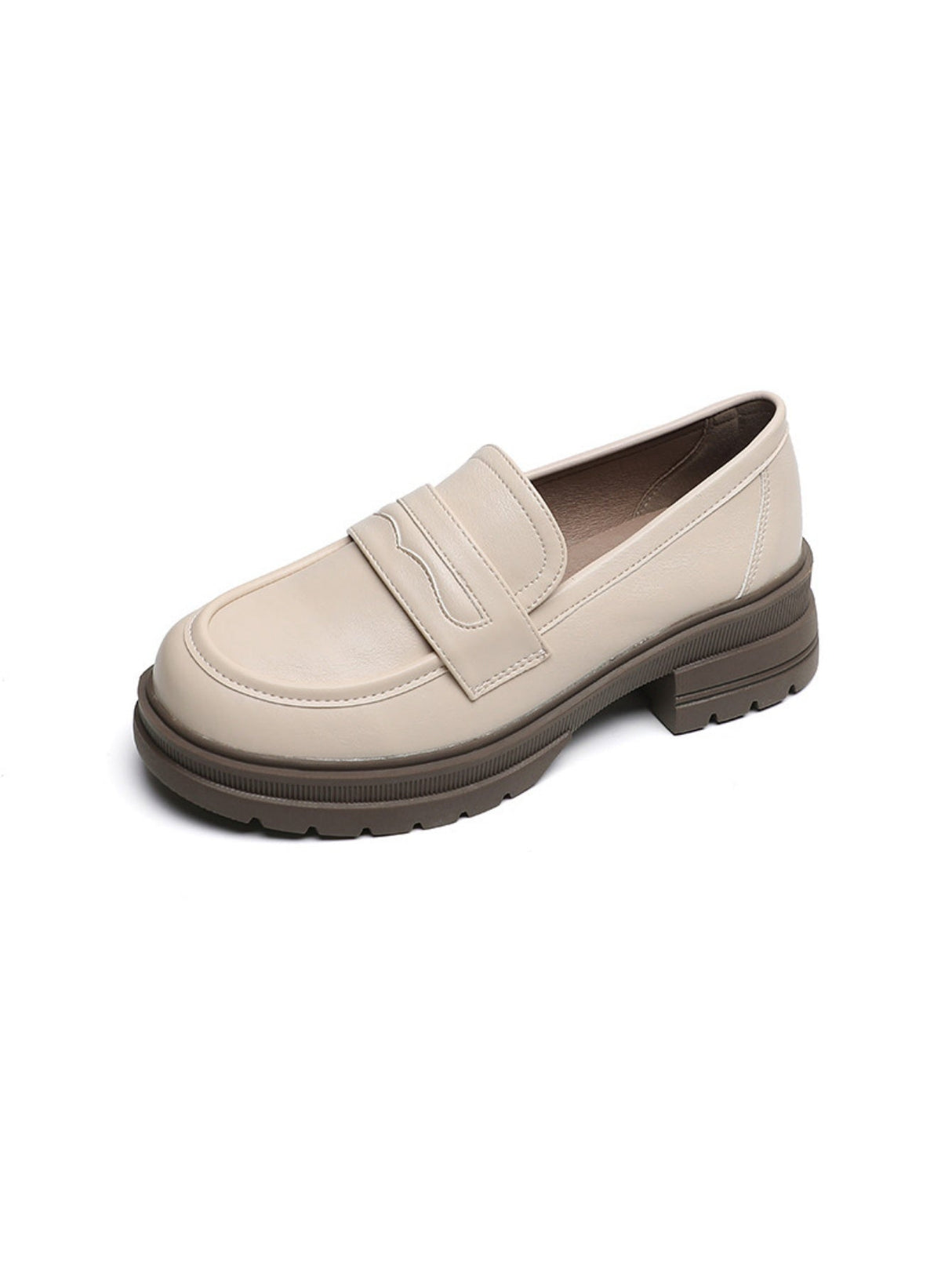 Liber Spring and autumn women's thick-soled loafers