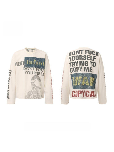 Liber Autumn Neutral wear Printed Creativity Sweatshirts&Hoodies