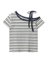Liber Summer Women's Stripes Stripes/Plaid T-shirts