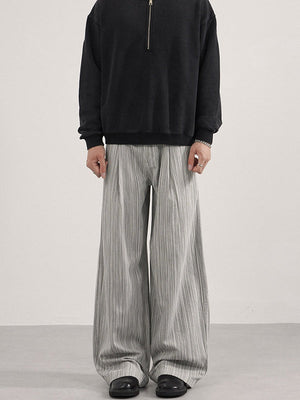 Liber Autumn Men's Color matching Stripes Pants