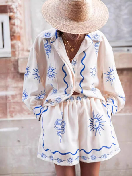 Liber Summer Women's Prints 2-piece Sets