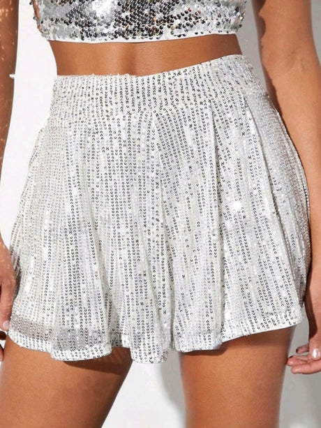 Liber Autumn Women's Sequins Skirts