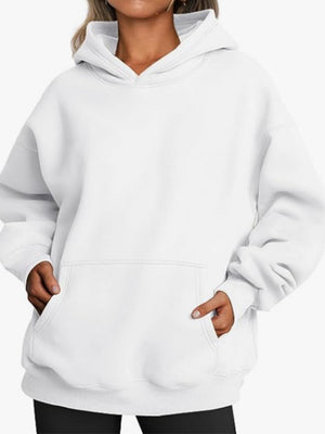 Liber Autumn Women's Pocket Sweatshirts&Hoodies