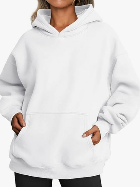 Liber Autumn Women's Pocket Sweatshirts&Hoodies