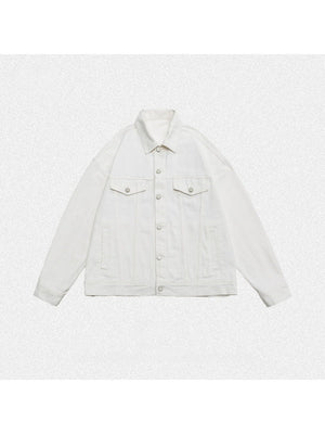 Liber Summer Neutral wear Pocket decoration Solid Color Jackets