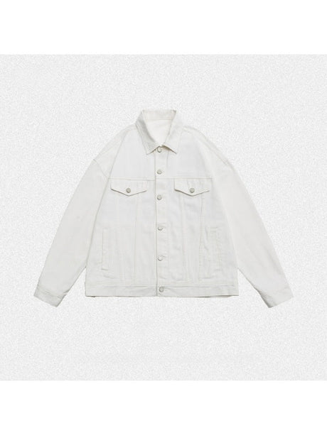 Liber Summer Neutral wear Pocket decoration Solid Color Jackets