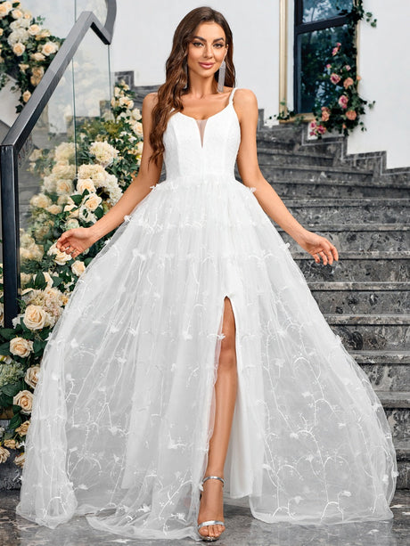 Liber Autumn Women's Lace Maxi Dresses