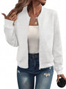 Liber Autumn Women's Zipper Geometric Patterns Jackets