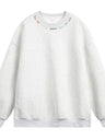 Liber Autumn Men's Embroidered Pattern Letter Sweatshirts