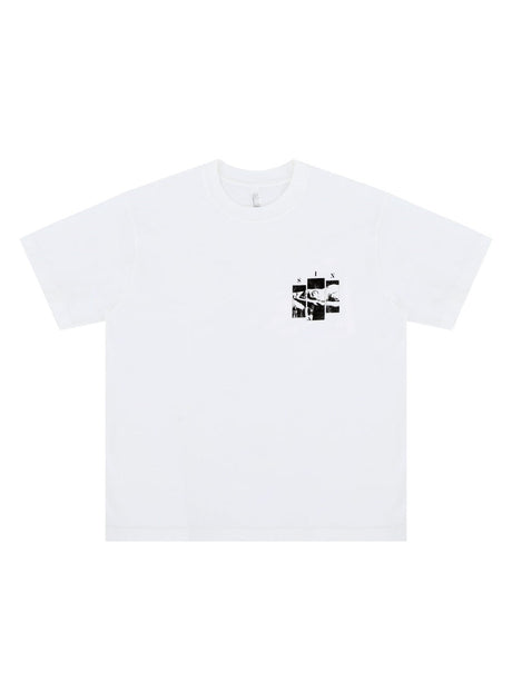 Liber Summer Men's Printed Letter T-shirts