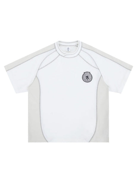 Liber Summer Men's Solid Color Letter T-shirts