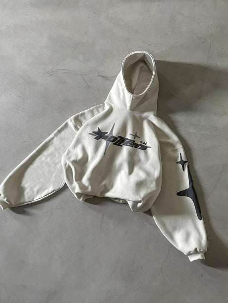 Liber Autumn Women's Painting Letter Sweatshirts&Hoodies