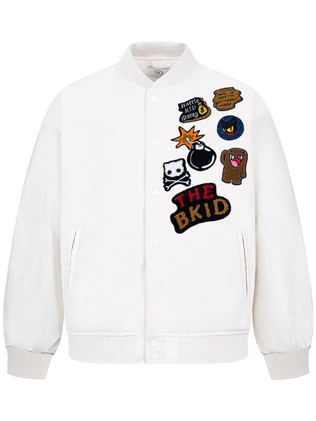 Cartoon Towel Embroidery Graffiti Baseball Uniform