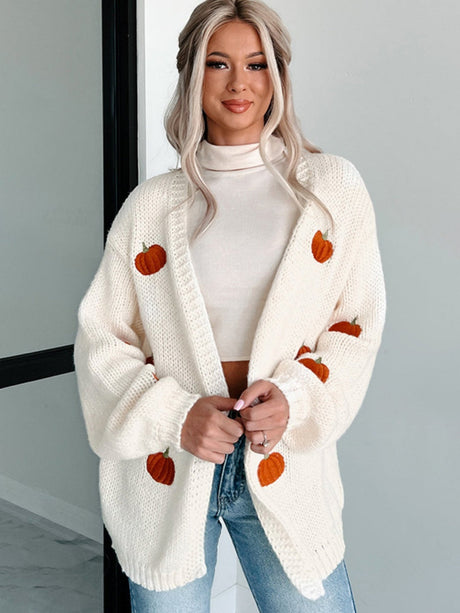 Three-dimensional decoration Fruit Cardigans