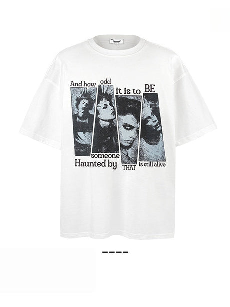 Liber Summer Neutral Printed Figure T-shirts