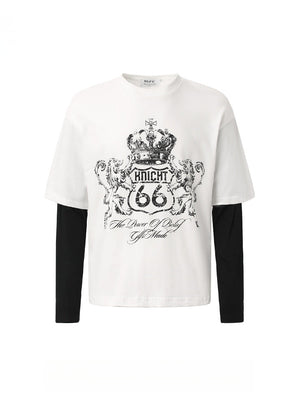 Liber Autumn Neutral wear Printed Creativity T-shirts
