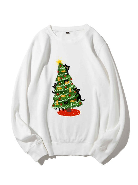 Christmas Printed Sweatshirt