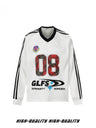 Liber Autumn Neutral wear Printed Letter T-shirts