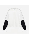 Liber Autumn Neutral wear Color matching Solid Color T-shirts