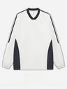 Liber Summer Neutral wear Splicing Contrasting colors T-shirts