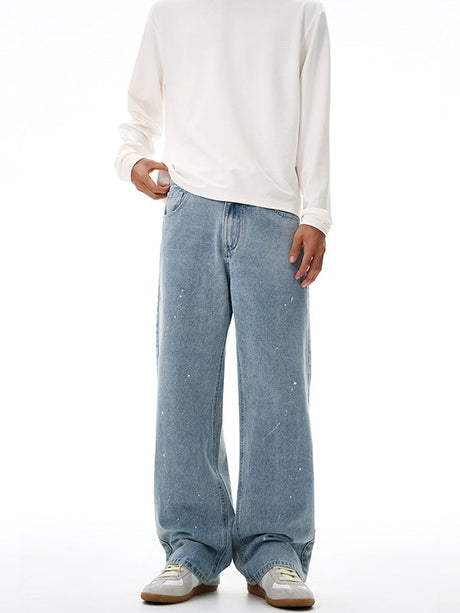 Liber Autumn Neutral wear Pocket decoration Jeans