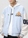 Liber Autumn Neutral wear Embroidery Color matching Jackets