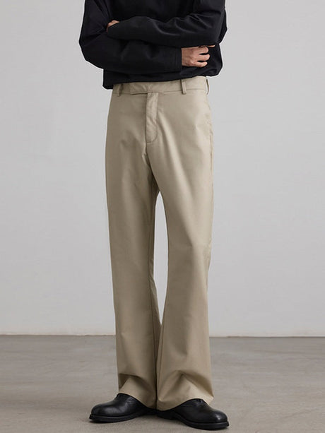 Liber Autumn Men's Solid Color Pants