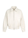 Solid Color Cleanfit Short Leather Jacket Lapel Jacket