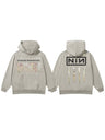 Fried Salt Washing Terry Stereo Printed Hoodies