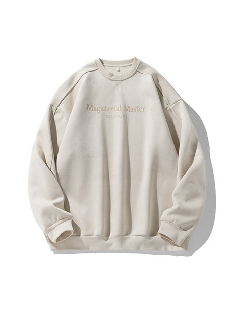 Liber Autumn Men's Embroidered Pattern Letter Sweatshirts&Hoodies