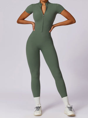 Liber Autumn Women's Zipper Bodysuit