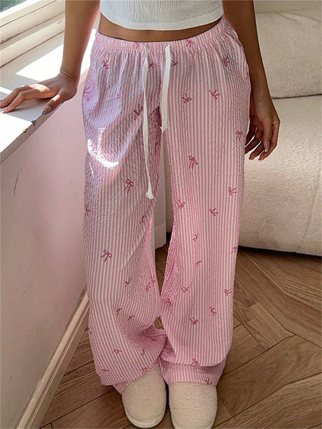 Liber Summer Women's Lace up Pants